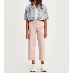 Levi’s Ribcage Wide Leg Cropped Women's Pants